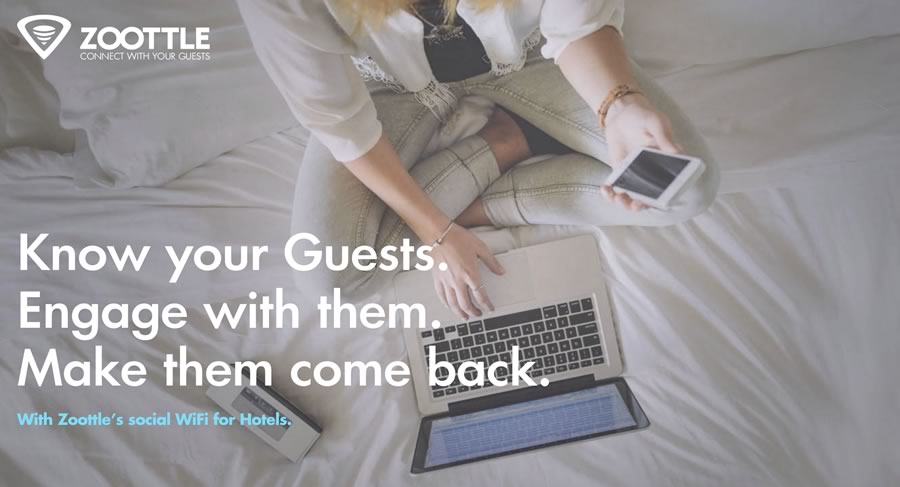Zoottle - The Social WiFi for Hotels